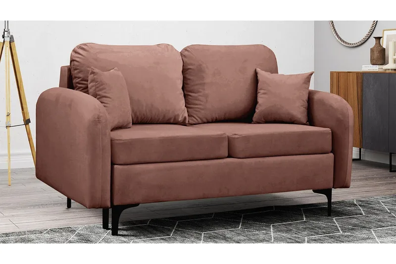 Knocklong 2-sits Bäddsoffa Brown - Möbler - Vardagsrum - Bäddsoffor