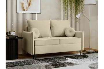 Knocklong 2-sits Bäddsoffa - Cream - Möbler - Vardagsrum - Bäddsoffor