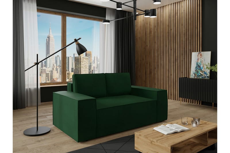 Knocklong 2-sits Bäddsoffa - Grön - Möbler - Vardagsrum - Bäddsoffor