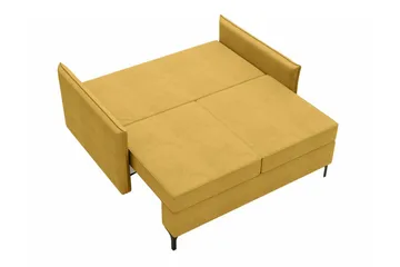 Knocklong 2-sits Bäddsoffa - Gul - Möbler - Vardagsrum - Bäddsoffor