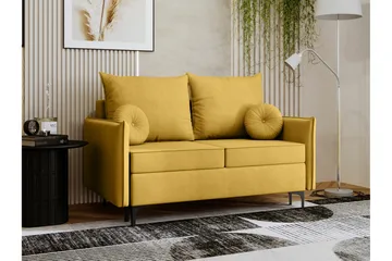 Knocklong 2-sits Bäddsoffa - Gul - Möbler - Vardagsrum - Bäddsoffor