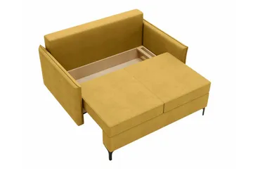 Knocklong 2-sits Bäddsoffa - Gul - Möbler - Vardagsrum - Bäddsoffor
