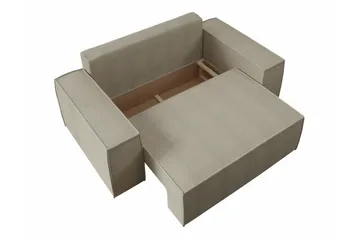 Knocklong 2-sits Bäddsoffa - Ljusgrå - Möbler - Vardagsrum - Bäddsoffor