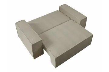 Knocklong 2-sits Bäddsoffa - Ljusgrå - Möbler - Vardagsrum - Bäddsoffor