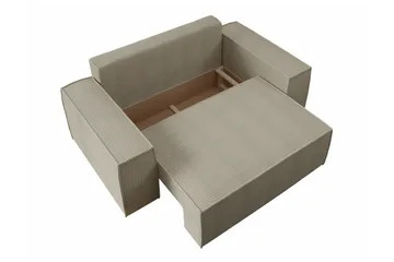 Knocklong 2-sits Bäddsoffa - Mörkgrå - Möbler - Vardagsrum - Bäddsoffor