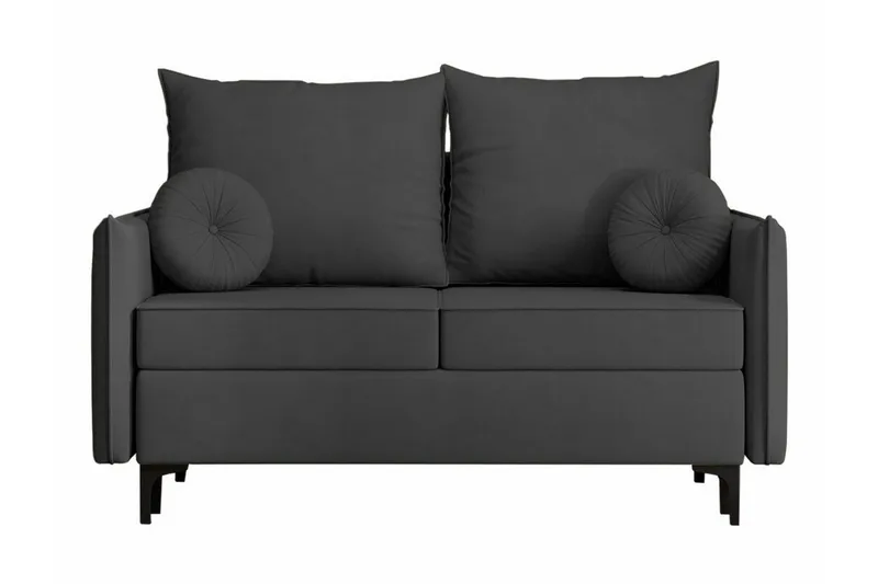 Knocklong 2-sits Bäddsoffa, Mörkgrå