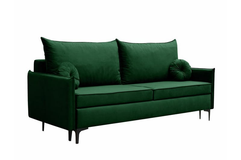 Knocklong 2-sits Bäddsoffa Mörkgrön - Möbler - Vardagsrum - Bäddsoffor