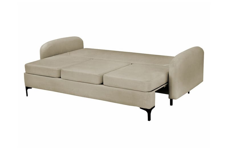 Knocklong 2-sits Bäddsoffa NO_BRAND Black - Möbler - Vardagsrum - Bäddsoffor