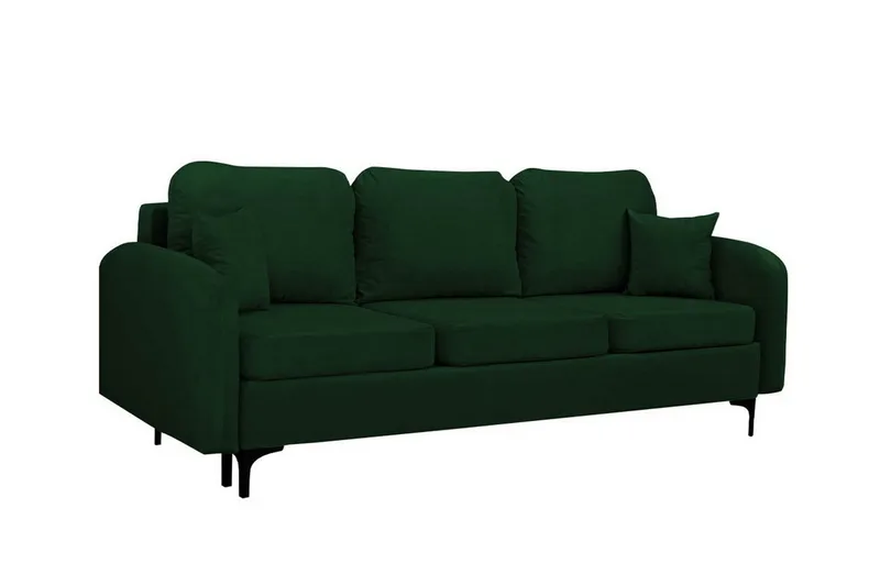 Knocklong 2-sits Bäddsoffa NO_BRAND Dark green - Möbler - Vardagsrum - Bäddsoffor