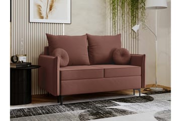 Knocklong 2-sits Bäddsoffa - Rosa - Möbler - Vardagsrum - Bäddsoffor