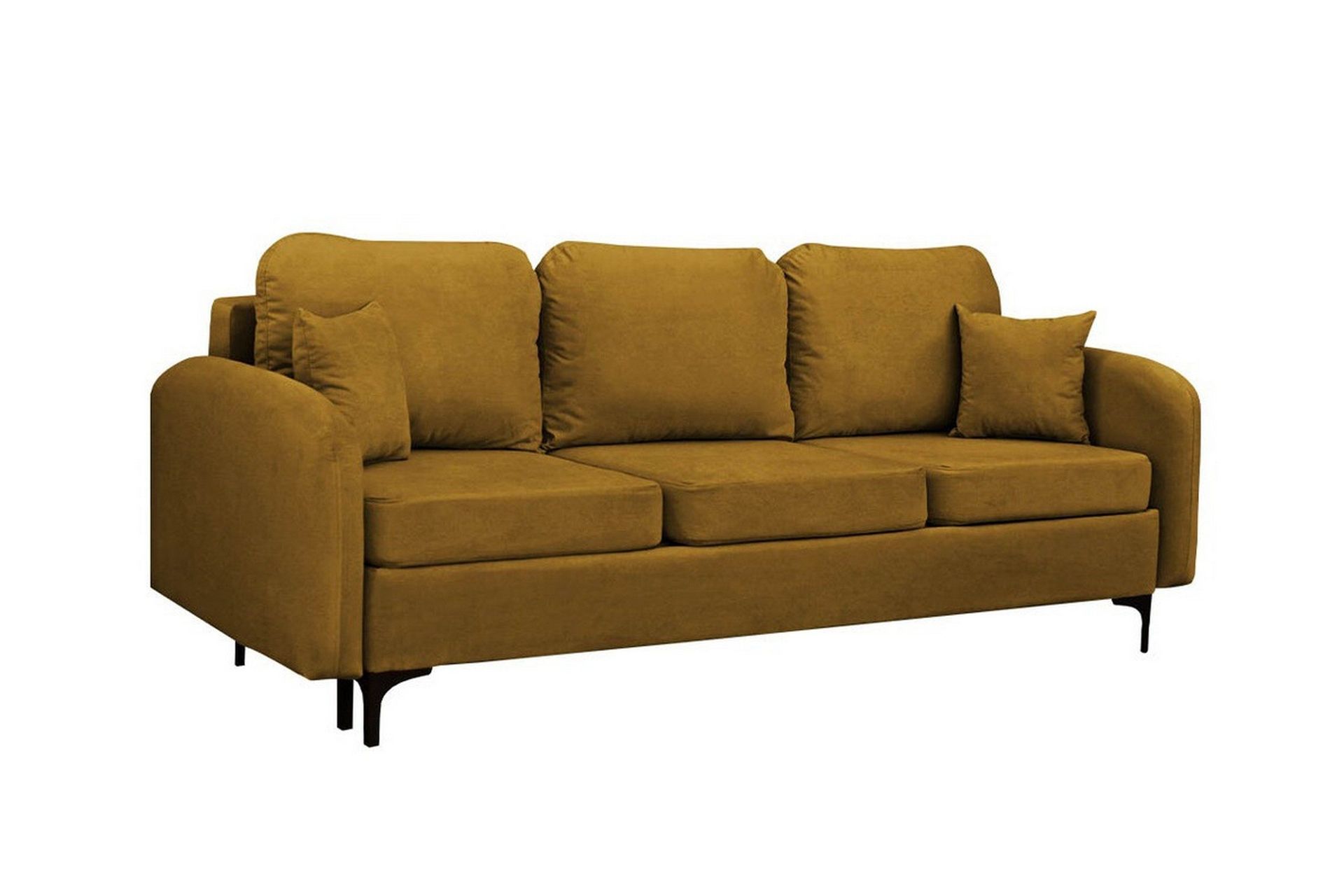 knocklong 2-sits bäddsoffa yellow-green -