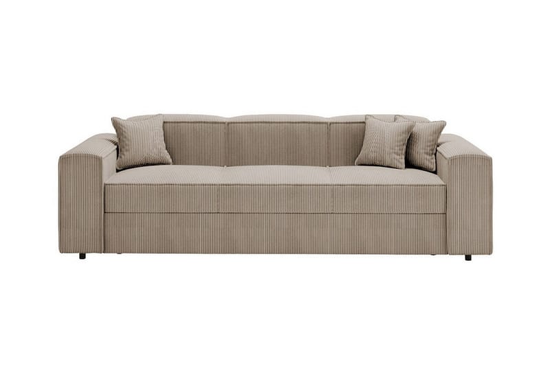 Knocklong 3-sits Bäddsoffa Beige/Ljusbeige - Möbler - Vardagsrum - Bäddsoffor