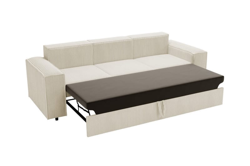 Knocklong 3-sits Bäddsoffa Beige/Ljusbeige - Möbler - Vardagsrum - Bäddsoffor
