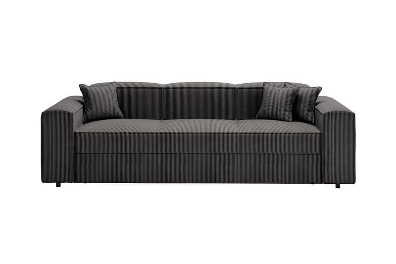 Knocklong 3-sits Bäddsoffa Mörkgrå - Möbler - Vardagsrum - Bäddsoffor