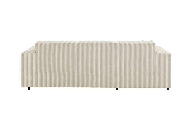 Knocklong 3-sits Hörnbäddsoffa Beige Creme - Möbler - Vardagsrum - Bäddsoffor - Hörnbäddsoffa