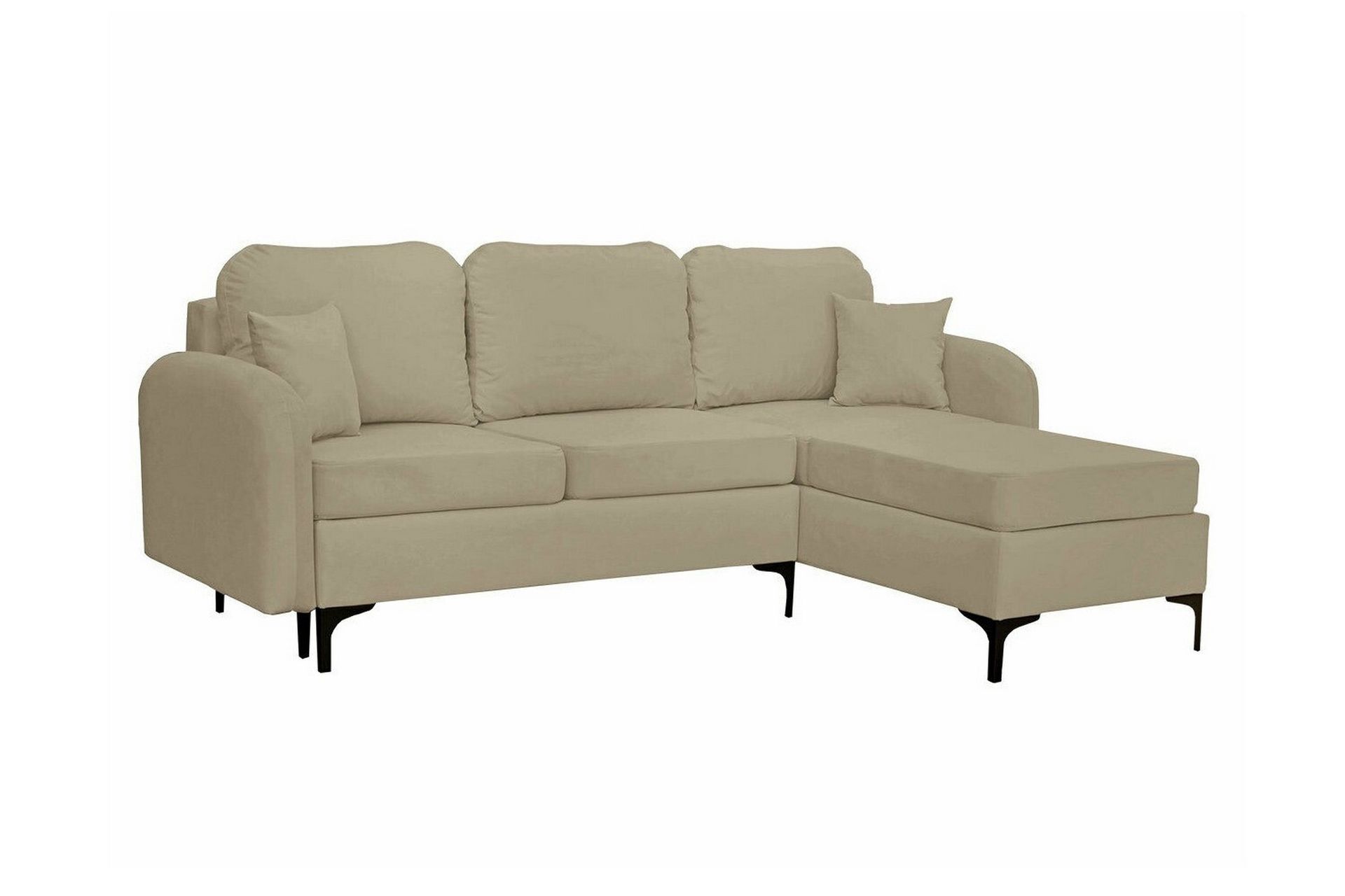 Knocklong 3-sits Hörnbäddsoffa Beige - Möbler - Vardagsrum - Bäddsoffor