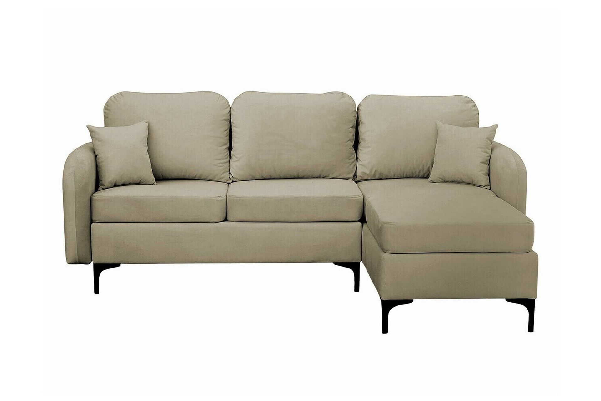 Knocklong 3-sits Hörnbäddsoffa Beige - Möbler - Vardagsrum - Bäddsoffor