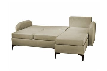Knocklong 3-sits Hörnbäddsoffa Beige - Möbler - Vardagsrum - Bäddsoffor