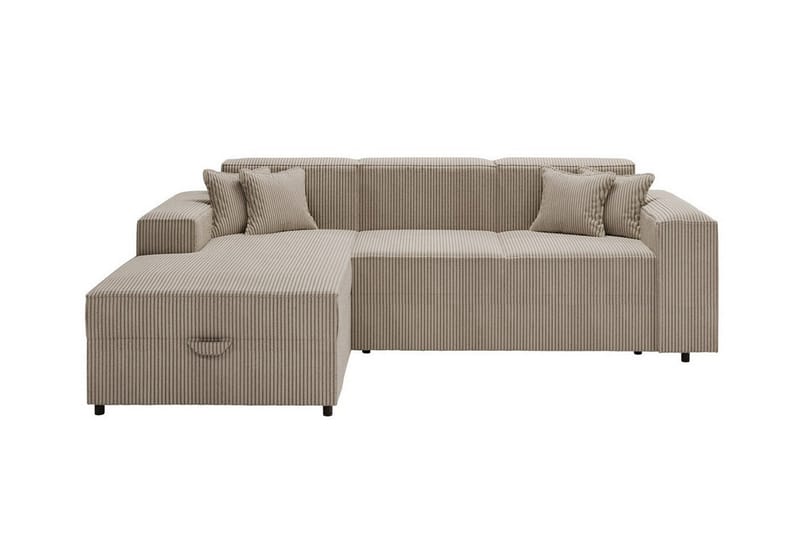 Knocklong 3-sits Hörnbäddsoffa Beige - Möbler - Vardagsrum - Bäddsoffor - Hörnbäddsoffa