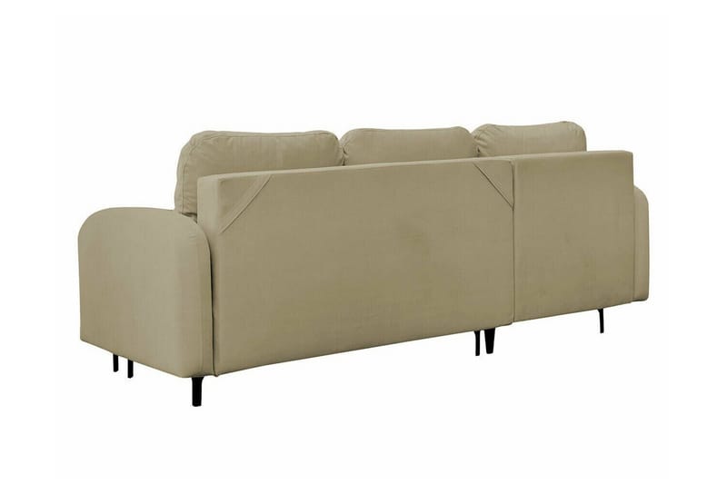 Knocklong 3-sits Hörnbäddsoffa beige - Möbler - Vardagsrum - Bäddsoffor