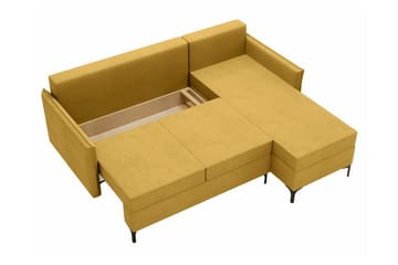 Knocklong 3-sits Hörnbäddsoffa - Blå - Möbler - Vardagsrum - Bäddsoffor