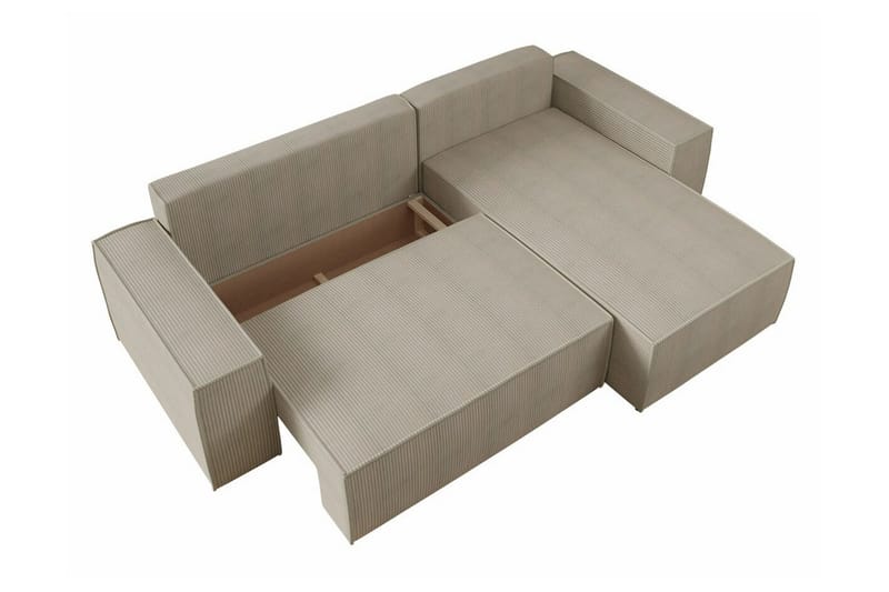 Knocklong 3-sits Hörnbäddsoffa - Blå - Möbler - Vardagsrum - Bäddsoffor - Hörnbäddsoffa