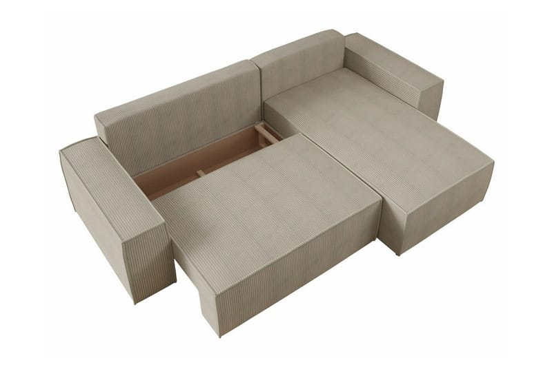 Knocklong 3-sits Hörnbäddsoffa - Blå - Möbler - Vardagsrum - Bäddsoffor - Hörnbäddsoffa