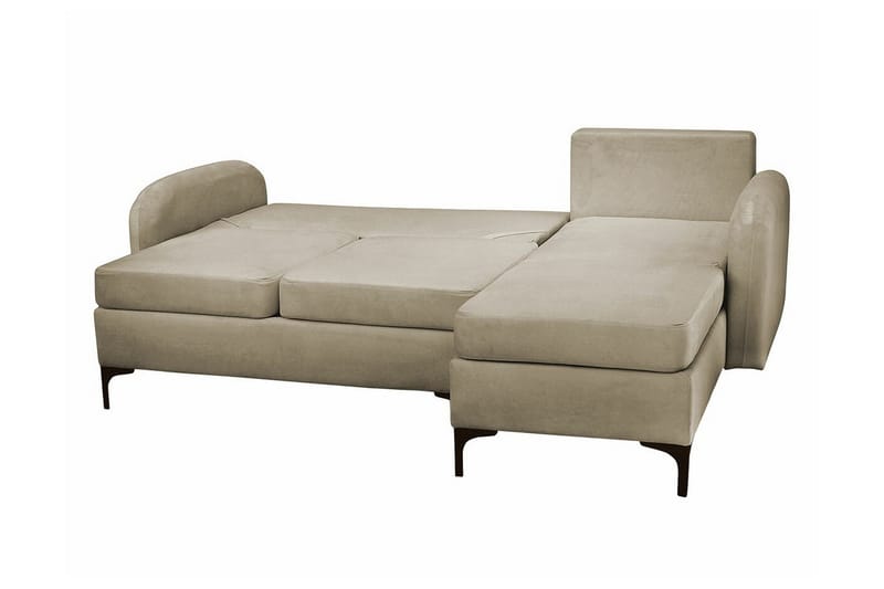 Knocklong 3-sits Hörnbäddsoffa Black - Möbler - Vardagsrum - Bäddsoffor - Hörnbäddsoffa