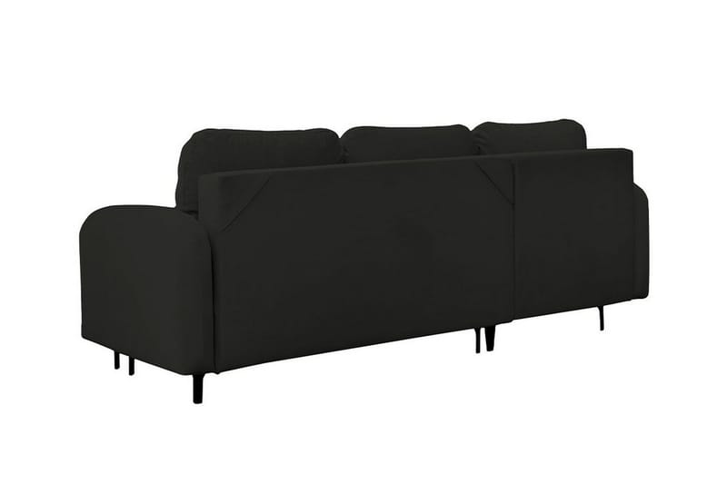Knocklong 3-sits Hörnbäddsoffa Black - Möbler - Vardagsrum - Bäddsoffor - Hörnbäddsoffa