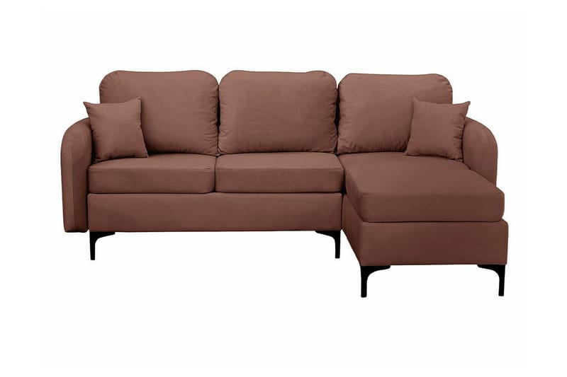 Knocklong 3-sits Hörnbäddsoffa Brown - Möbler - Vardagsrum - Bäddsoffor - Hörnbäddsoffa