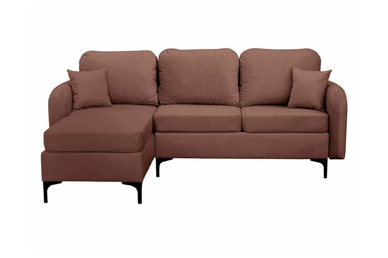 Knocklong 3-sits Hörnbäddsoffa Brown - Möbler - Vardagsrum - Bäddsoffor - Hörnbäddsoffa