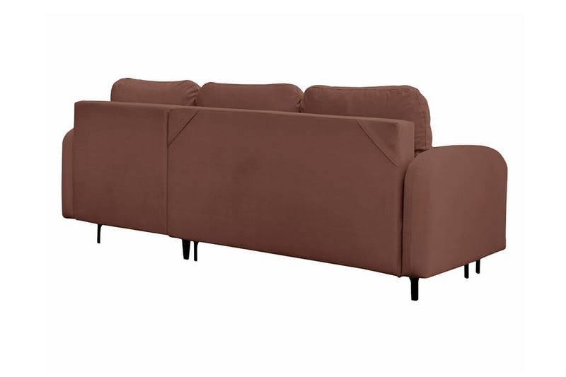 Knocklong 3-sits Hörnbäddsoffa Brown - Möbler - Vardagsrum - Bäddsoffor - Hörnbäddsoffa