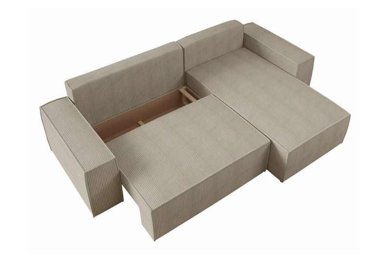 Knocklong 3-sits Hörnbäddsoffa - Cream - Möbler - Vardagsrum - Bäddsoffor