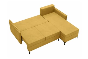 Knocklong 3-sits Hörnbäddsoffa - Grå - Möbler - Vardagsrum - Bäddsoffor