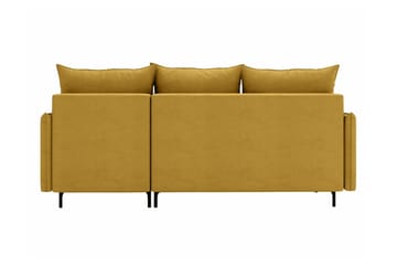 Knocklong 3-sits Hörnbäddsoffa - Grå - Möbler - Vardagsrum - Bäddsoffor