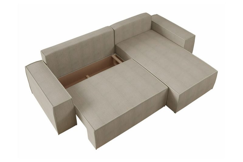 Knocklong 3-sits Hörnbäddsoffa - Grå - Möbler - Vardagsrum - Bäddsoffor - Hörnbäddsoffa