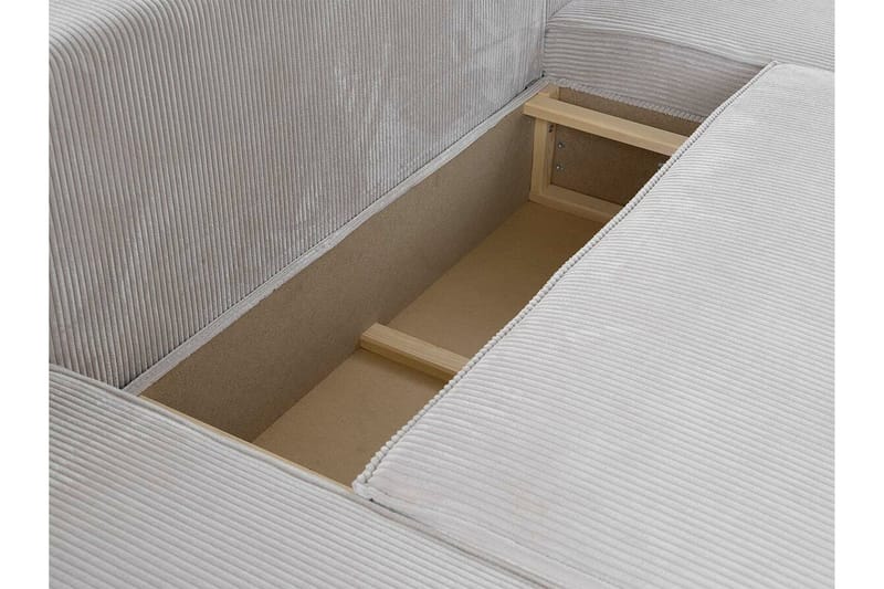 Knocklong 3-sits Hörnbäddsoffa - Grå - Möbler - Vardagsrum - Bäddsoffor - Hörnbäddsoffa