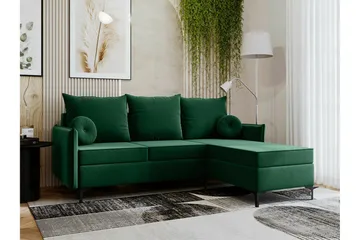 Knocklong 3-sits Hörnbäddsoffa - Grön - Möbler - Vardagsrum - Bäddsoffor