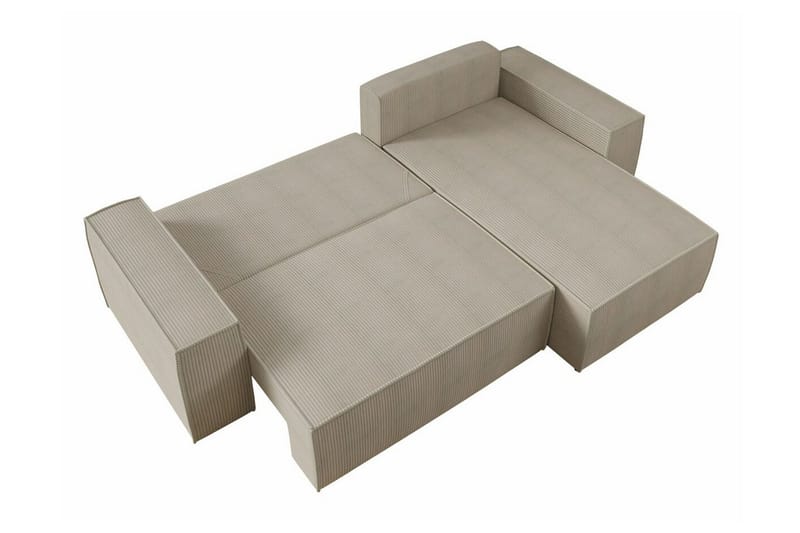 Knocklong 3-sits Hörnbäddsoffa - Gul - Möbler - Vardagsrum - Bäddsoffor - Hörnbäddsoffa