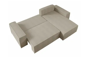 Knocklong 3-sits Hörnbäddsoffa - Gul - Möbler - Vardagsrum - Bäddsoffor