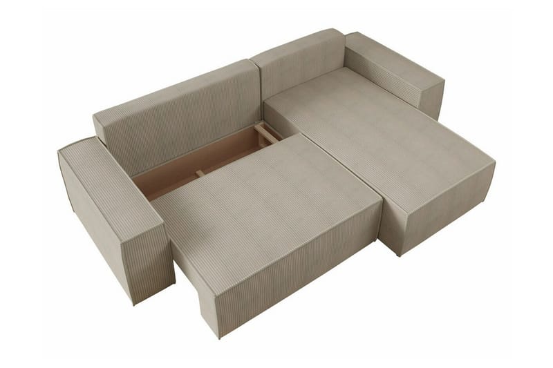 Knocklong 3-sits Hörnbäddsoffa - Ljusgrå - Möbler - Vardagsrum - Bäddsoffor - Hörnbäddsoffa