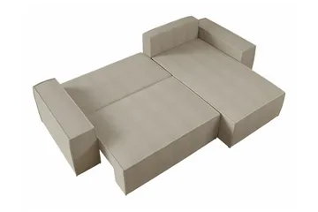 Knocklong 3-sits Hörnbäddsoffa - Ljusgrå - Möbler - Vardagsrum - Bäddsoffor