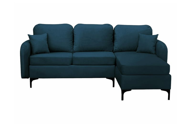 Knocklong 3-sits Hörnbäddsoffa Mörkblå - Möbler - Vardagsrum - Bäddsoffor