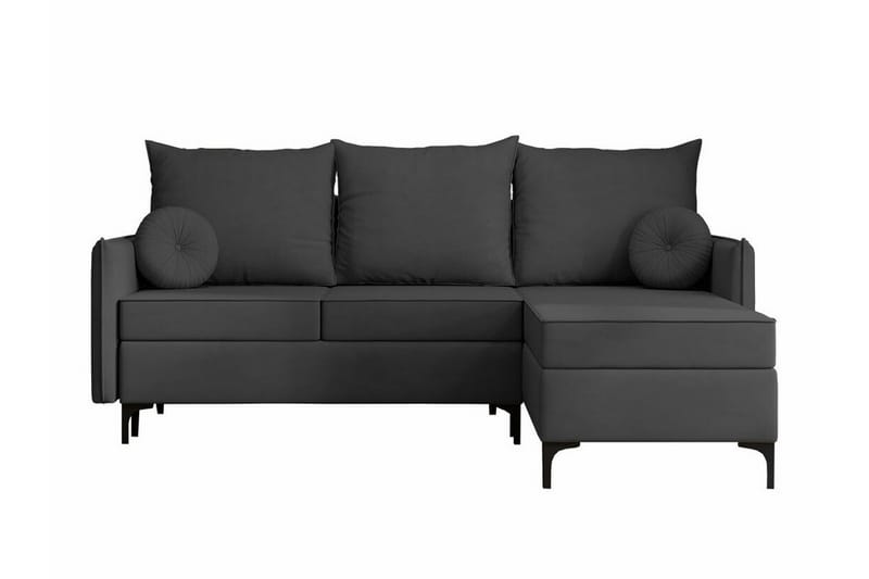 Knocklong 3-sits Hörnbäddsoffa - Mörkgrå - Möbler - Vardagsrum - Bäddsoffor - Hörnbäddsoffa