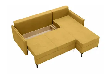 Knocklong 3-sits Hörnbäddsoffa - Mörkgrå - Möbler - Vardagsrum - Bäddsoffor