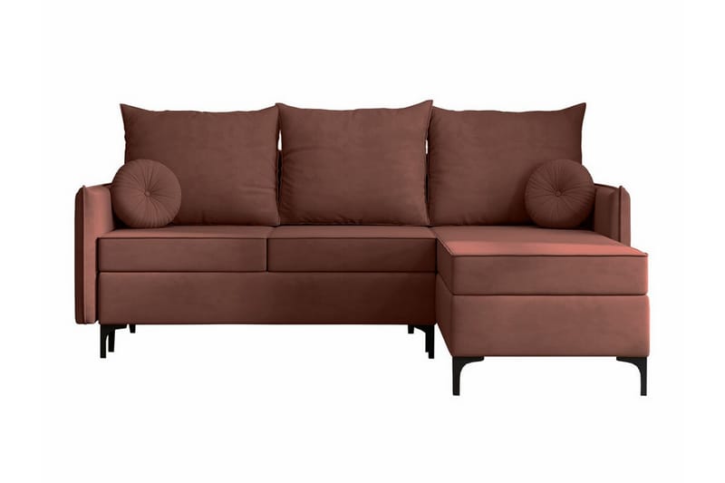 Knocklong 3-sits Hörnbäddsoffa Rosa - Möbler - Vardagsrum - Bäddsoffor - Hörnbäddsoffa