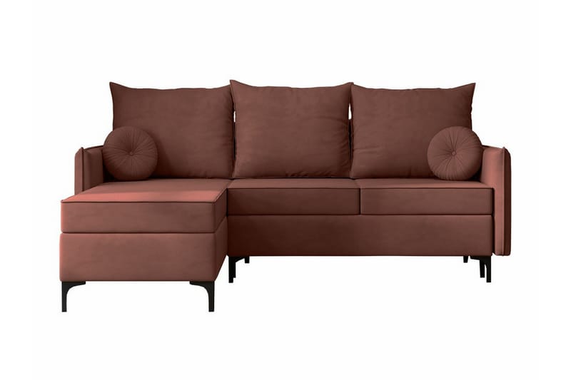 Knocklong 3-sits Hörnbäddsoffa Rosa - Möbler - Vardagsrum - Bäddsoffor - Hörnbäddsoffa