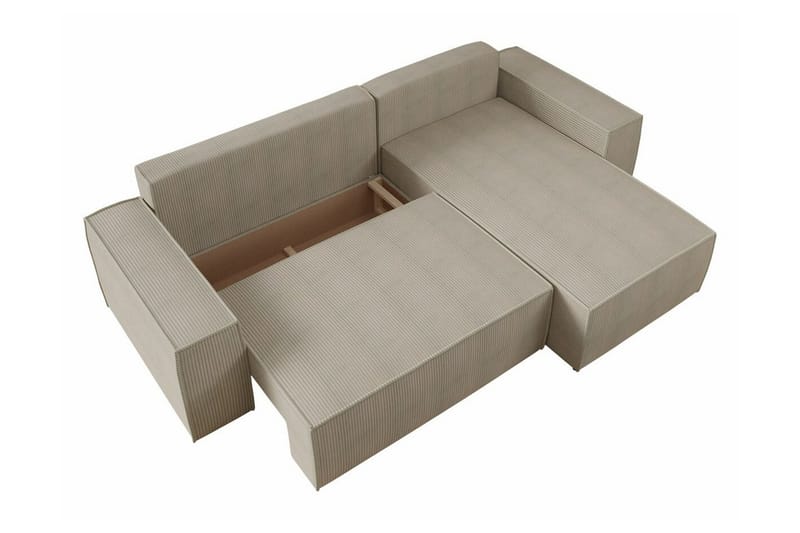 Knocklong 3-sits Hörnbäddsoffa - Svart - Möbler - Vardagsrum - Bäddsoffor - Hörnbäddsoffa