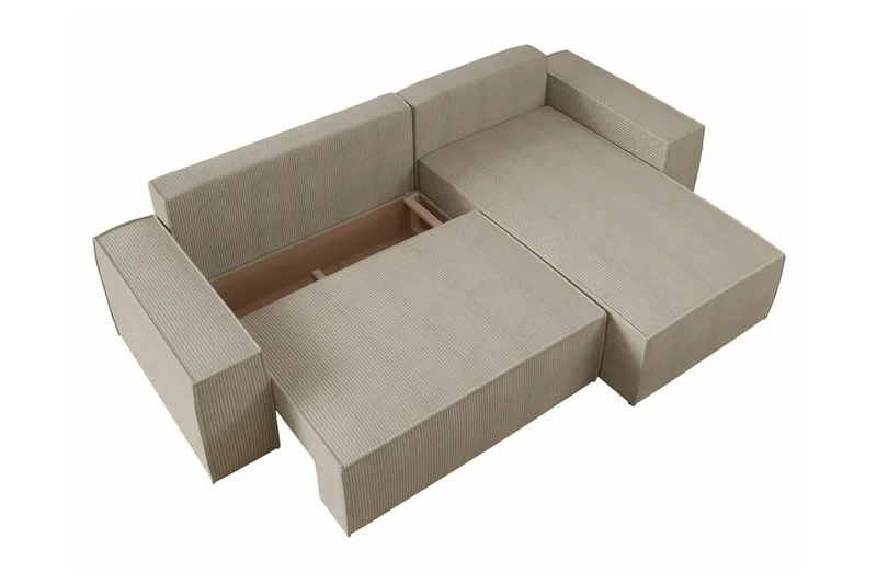 Knocklong 3-sits Hörnbäddsoffa - Svart - Möbler - Vardagsrum - Bäddsoffor - Hörnbäddsoffa