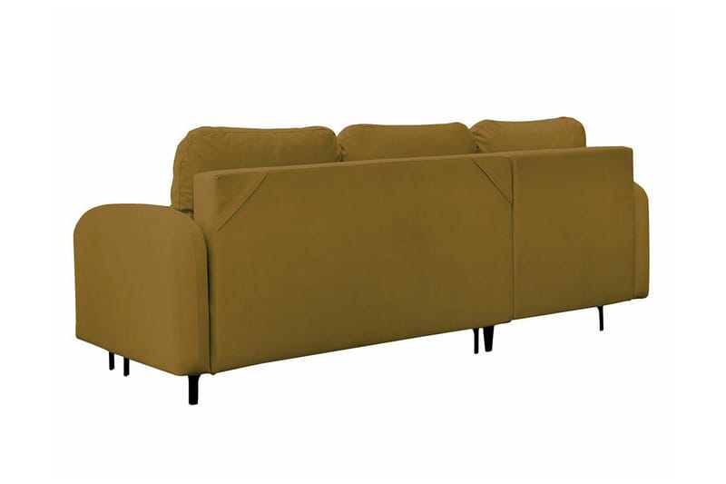 Knocklong 3-sits Hörnbäddsoffa Yellow/Green - Möbler - Vardagsrum - Bäddsoffor - Hörnbäddsoffa